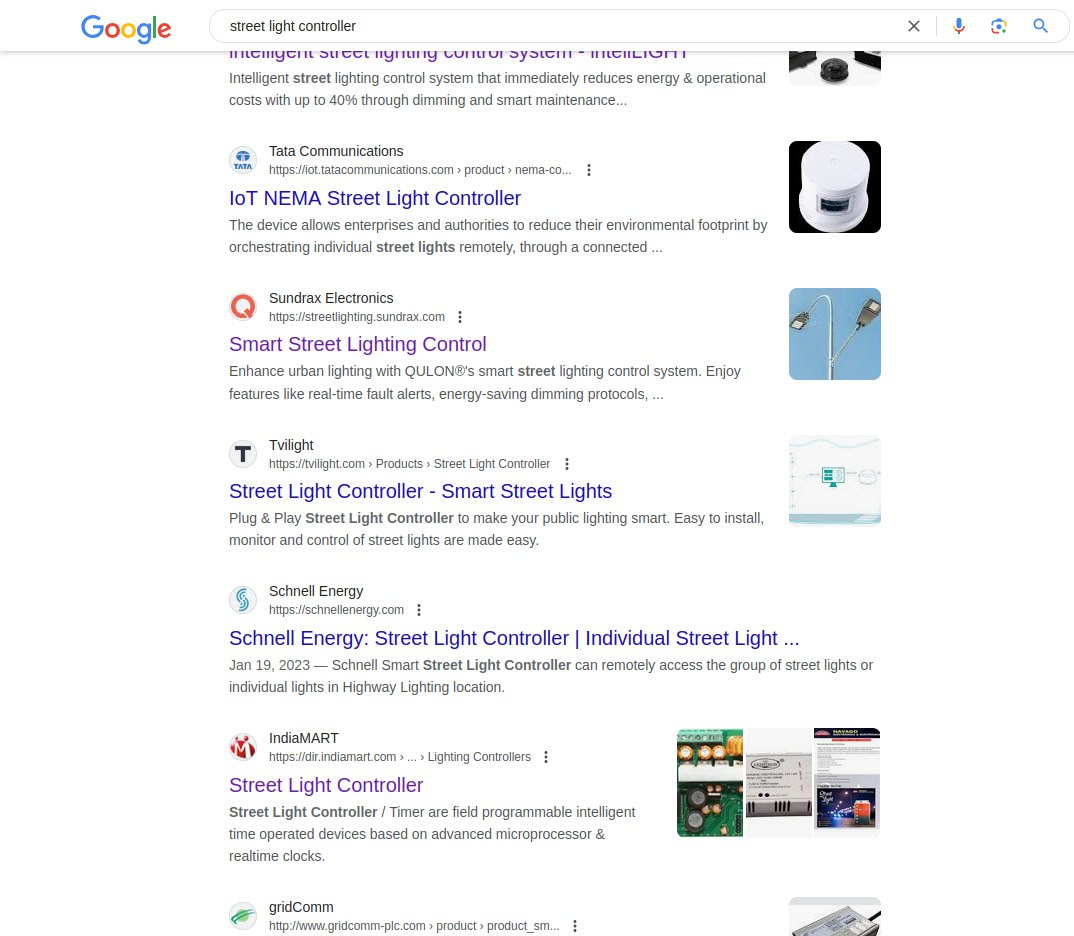 Serp results